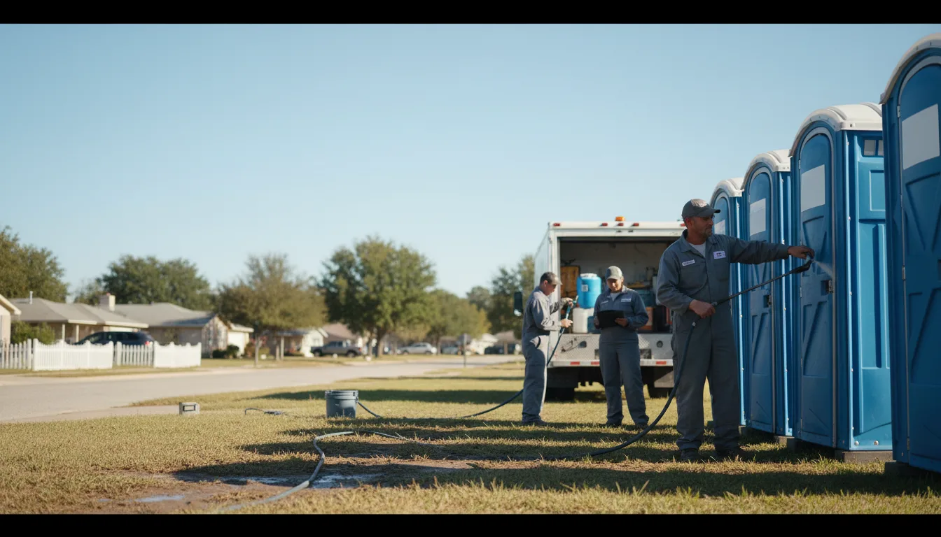 Long-Term Portable Toilet Rental in Bella Vista, AR near me